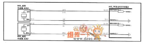 SHANGHAI GM BUICK（Royaum）saloon car 3.6L engien circuit diagram(nine)