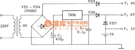 Digital electric clock circuit diagram