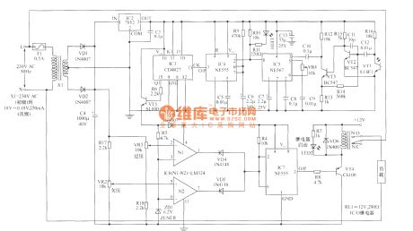 Remote control load protection circuit diaram