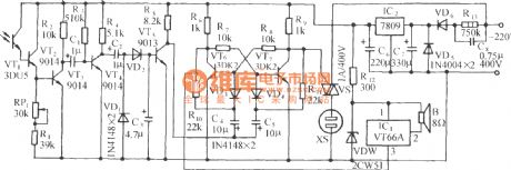 Infrared remote control music outlet circuit 1