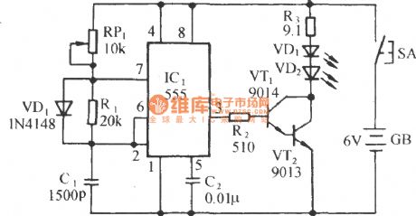 Household appliances infrared remote control socket circuit diagram