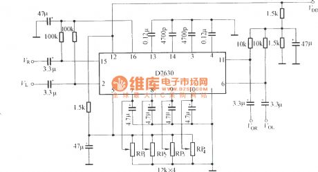D7630 application circuit diagram