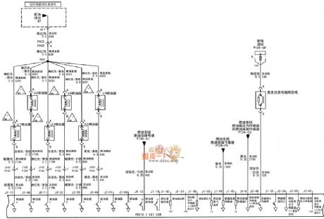 Shanghai General Buick LaCROSSE Car 3.0L Engine Circuit (7)