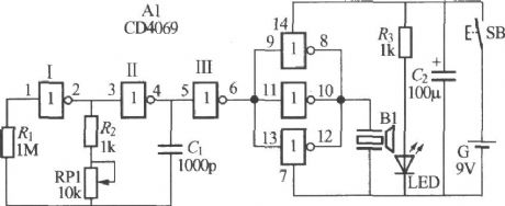 Ultrasonic remote control dimming light receiver