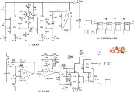 Circuit Diagram of Multi-function Infrared Ray Remote Controller