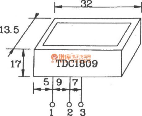 Single and multi-channel remote control transmitter and receiver circuit composed of TDC1808/1809 RF