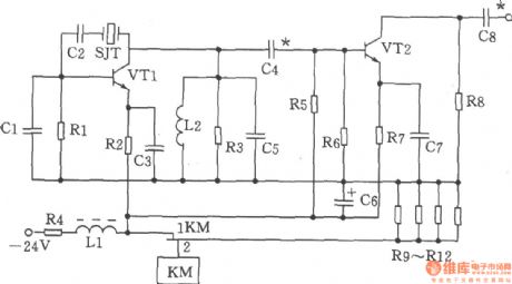 70MHz parallel crystal oscillator