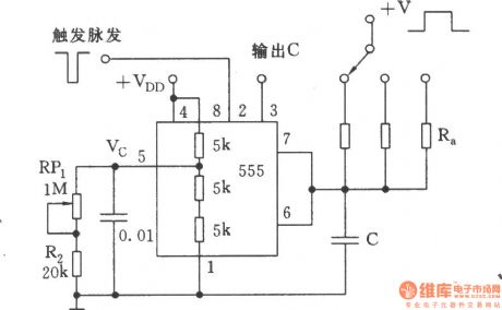 The precise timing circuit for correcting capacitor tolerance