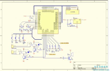 Angel fountain circuit Samsung 57C2304 with LCD display