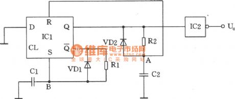 Circuit of Simplified Pulse Generator with Adjustable Duty Ratio