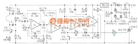 KL3 microwave electronic switching circuit diagram