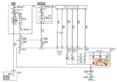 Shanghai GM Cadillac CTS Rear-View Mirror Circuit(5)