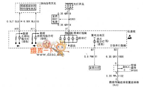Buick Century Car Dashboard System Circuit (2)