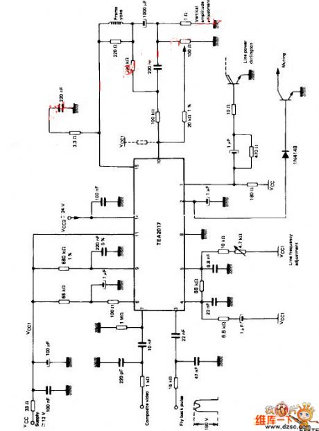 TEA2107 Application Circuit