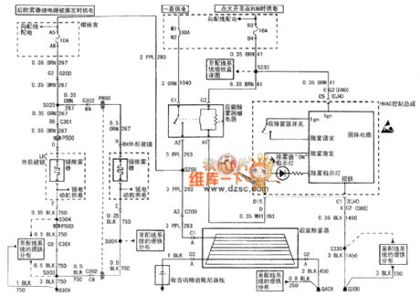 Buick Century Car Defroster Circuit