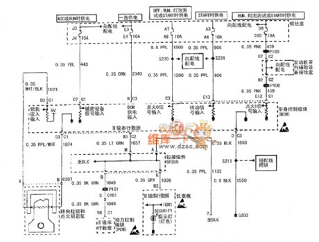 Buick Century Car Anti-Theft System Circuit