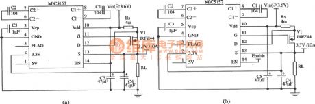 3.3 V／lOA Output Linear Regulator Circuit Composed of MIC5157