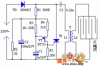 Electronic Fly Disinfestation Circuit