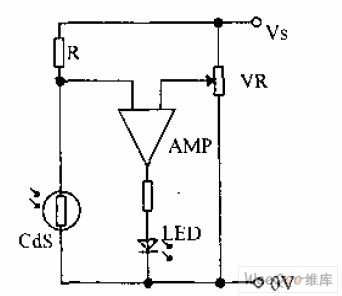 Simple Amplification Exposure Meter Circuit