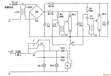 Motor vehicle steering flasher 13