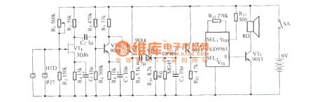 Vegetables and fruit garden burglar alarm circuit diagram