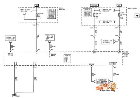 SHANGHAI GM Chevrolet（Epica）saloon car vehicle control system circuit diagram(one)