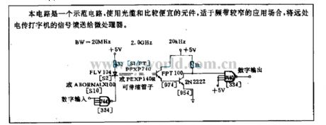 Microprocessor electric typewriter circuit