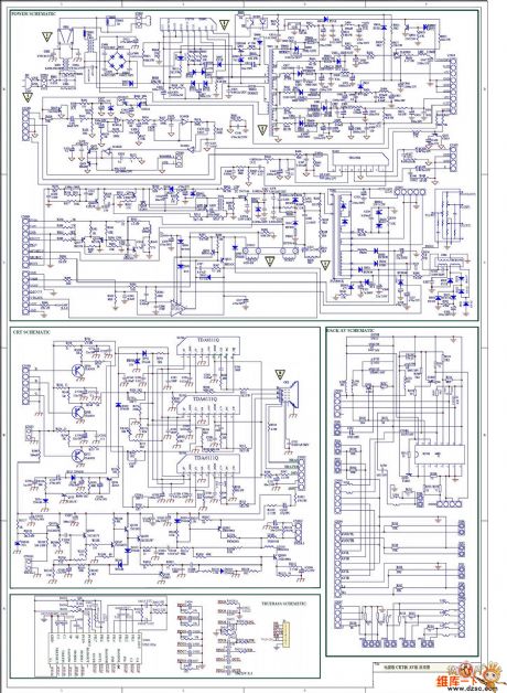 Skyworth TV Power Board Circuit