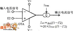 With Input Voltage Signal And Output Current Signal Amplification Circuit