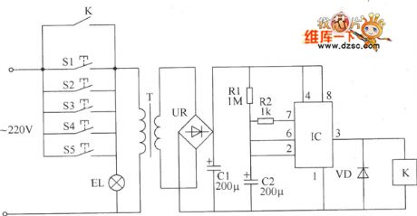 Multi-Control Two Switch Circuit