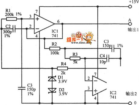 Stable Sine Wave Oscillator Circuit