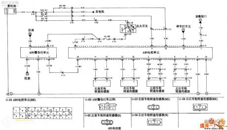 KIA ABS Circuit