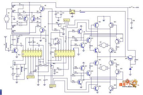 Three-channel Full-scale Aircraft Circuit