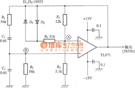 Wien Bridge Oscillator Circuit