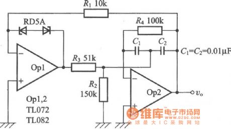 T-Type Bridge Oscillator Circuit
