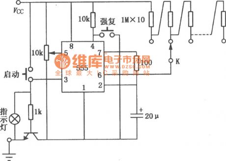 Accurate Timing Circuit Composed of 555
