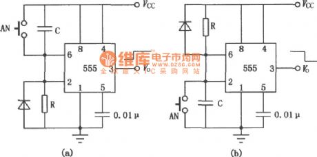 Timing Circuit Composed of 555