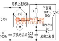 High power DC motor speed control circuit