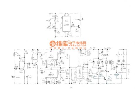 Ultrasound remote switch circuit diagram