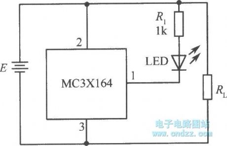 MC3X164 series typical application circuit