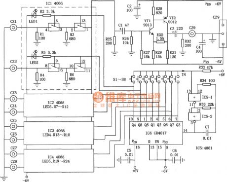 Electronic Video Switcher Circuit