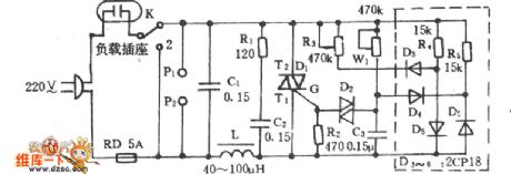 Electric Fan High-Power Speed Control Circuit