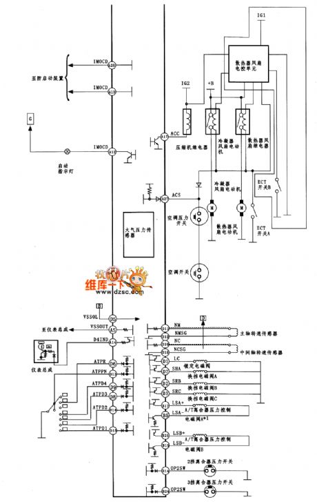 GUANGZHOU HONDA Accord engine circuit diagram