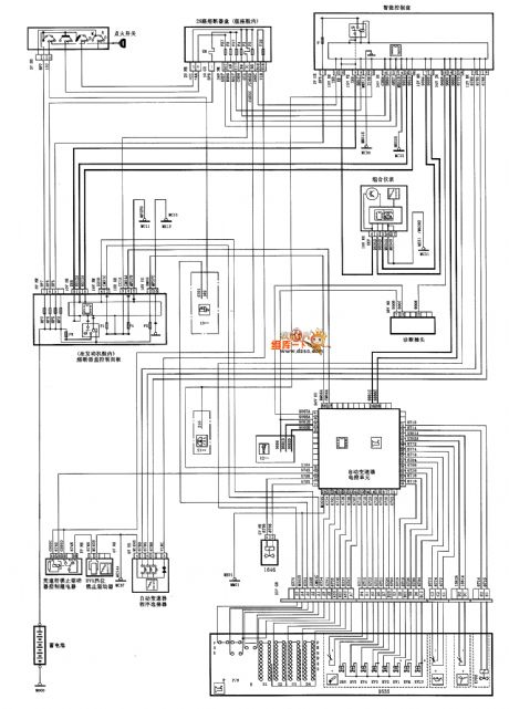 Electrical Wiring  Citroen Xsara Electrical Wiring Diagram