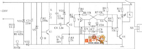 Sub-Ultrasonic Remote Control Switch  Circuit