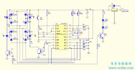 Infrared mouse circuit diagram
