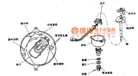 Beijing Cherokee light off-road vehicles sync signal sensor structure circuit diagram