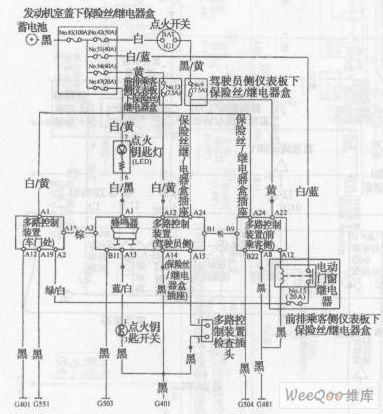 ACCORD multiple control system circuit diagram
