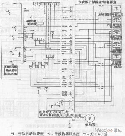 ACCORD 2003 models engine circuit diagram 5