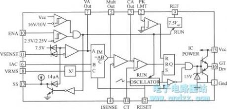 ZVT soft-switching PFC switching regulated power supply circuit
